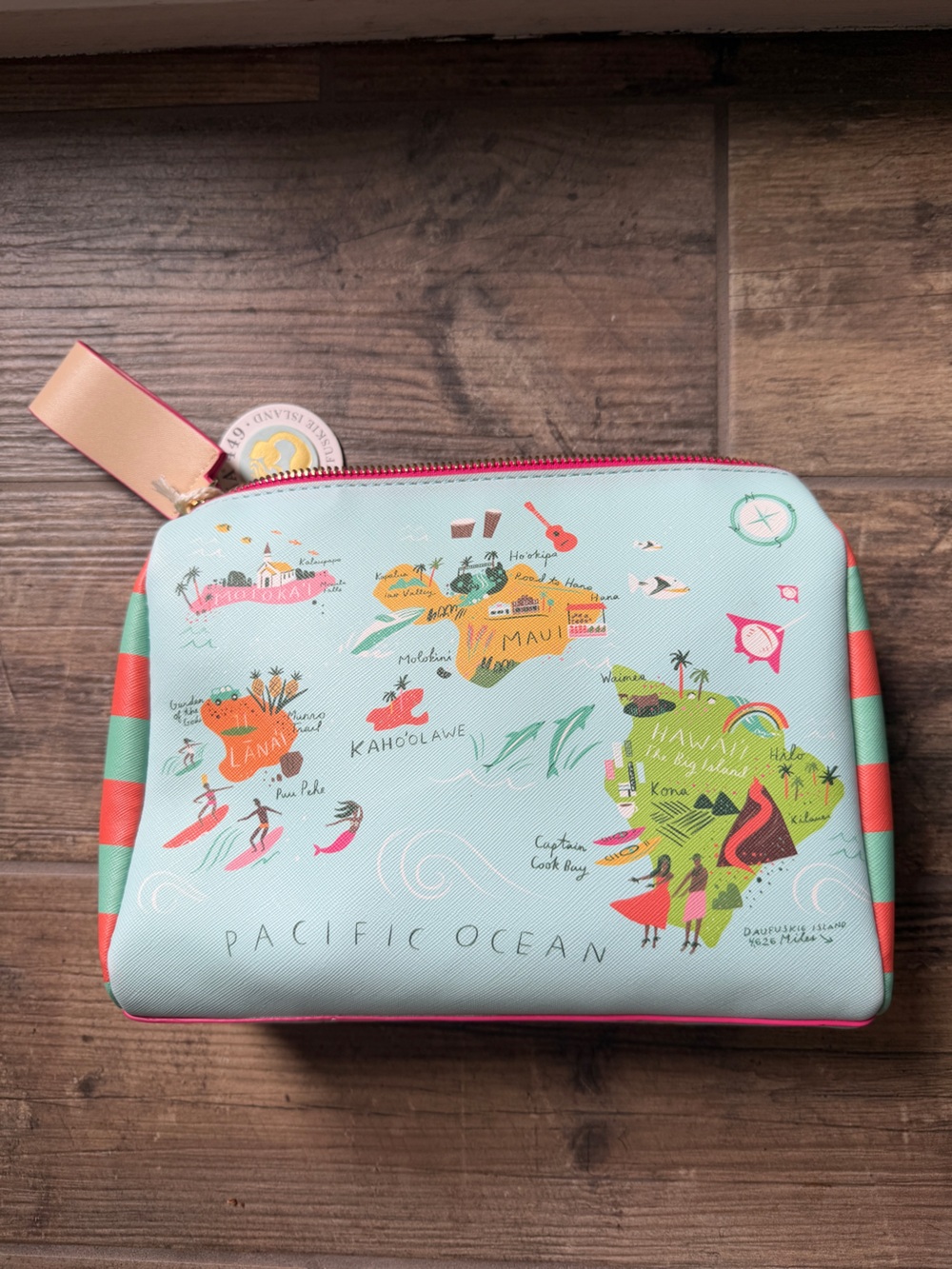 NWT Spartina 449 Hawaiian Islands Carry All Case - Picture 4 of 10